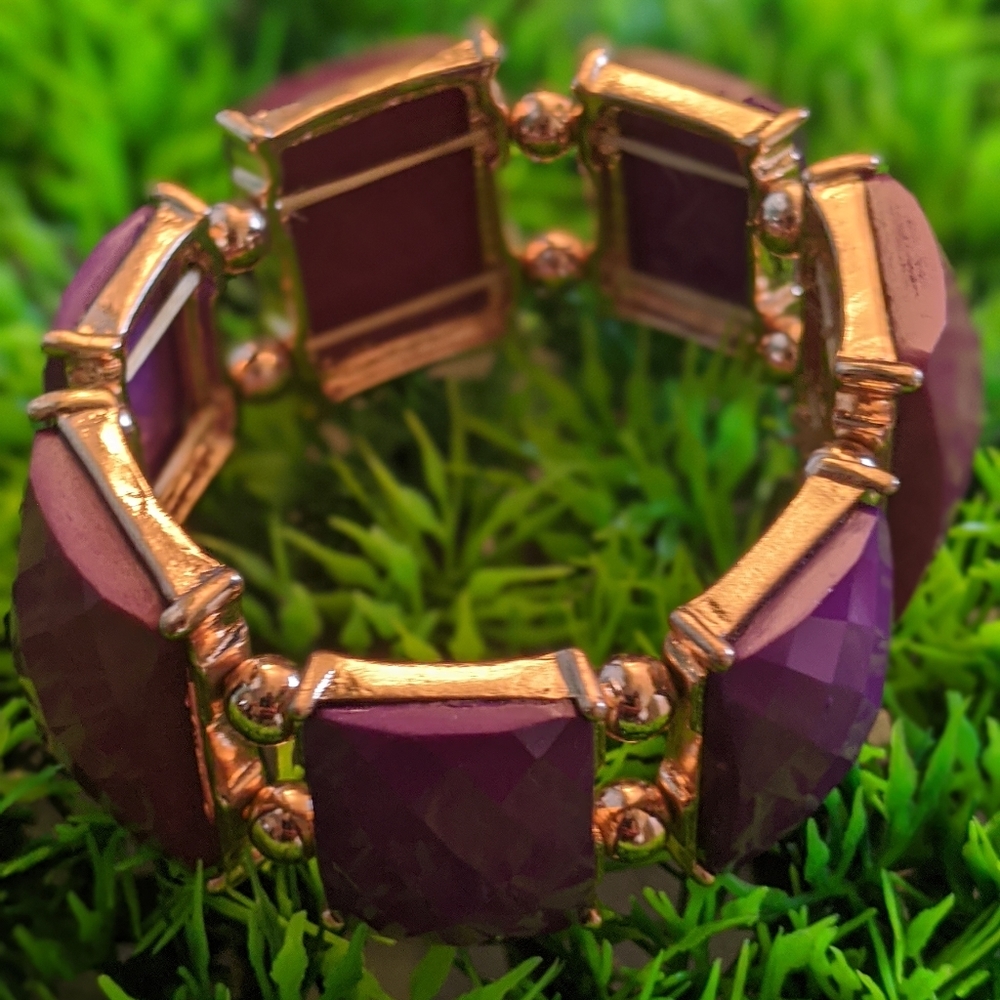 Purple bracelet